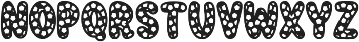 Dinosaur Regular ttf (400) Font LOWERCASE