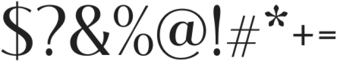 Diona Sans Regular otf (400) Font OTHER CHARS