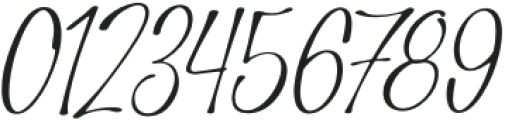 Dirgestan Italic otf (400) Font OTHER CHARS