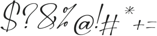 Dirgestan Italic otf (400) Font OTHER CHARS