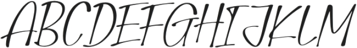 Dirgestan Italic otf (400) Font UPPERCASE