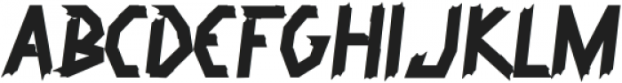 Dirtchunk otf (400) Font LOWERCASE