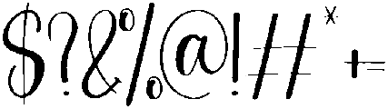 Dirty Regular otf (400) Font OTHER CHARS