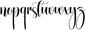 Dirty Regular otf (400) Font LOWERCASE
