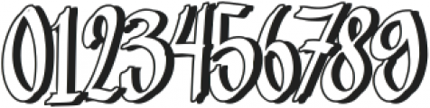 DirtyDroop  Shadow ttf (400) Font OTHER CHARS