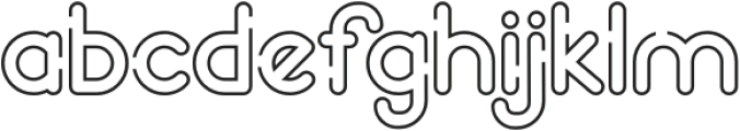 Discofest otf (400) Font LOWERCASE