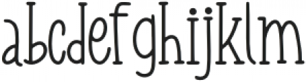 Discombobulate Font Regular otf (400) Font LOWERCASE