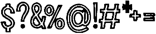 Disedo ttf (400) Font OTHER CHARS
