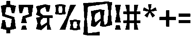 Disforma Black otf (900) Font OTHER CHARS