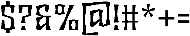 Disforma Bold otf (700) Font OTHER CHARS