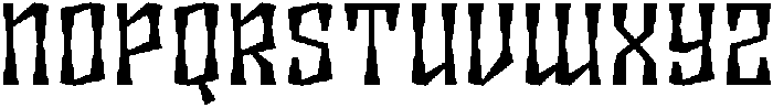 Disforma Bold otf (700) Font UPPERCASE