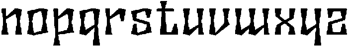 Disforma Bold otf (700) Font LOWERCASE
