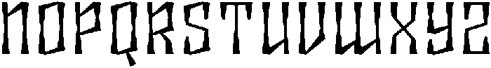 Disforma Regular otf (400) Font UPPERCASE