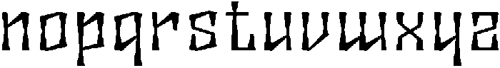 Disforma Regular otf (400) Font LOWERCASE