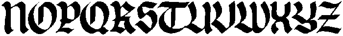 Disgored Regular otf (400) Font UPPERCASE