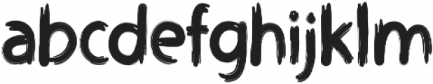 Disguise otf (400) Font LOWERCASE