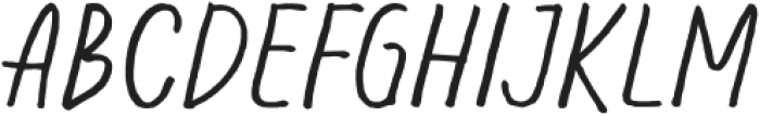 Diskotik Italic otf (400) Font UPPERCASE