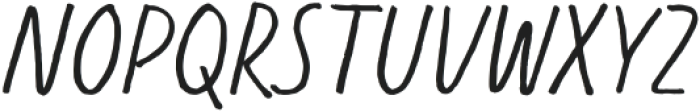 Diskotik Italic otf (400) Font UPPERCASE