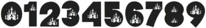 Disney Castle Regular otf (400) Font OTHER CHARS
