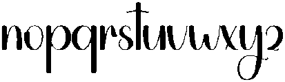 Disney Regular otf (400) Font LOWERCASE