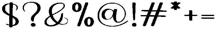 Disney Regular otf (400) Font OTHER CHARS