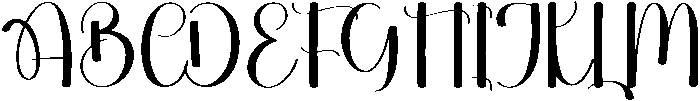 Disney Regular otf (400) Font UPPERCASE