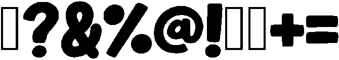 Disney Regular otf (400) Font OTHER CHARS