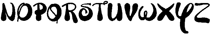 Disney Regular otf (400) Font UPPERCASE