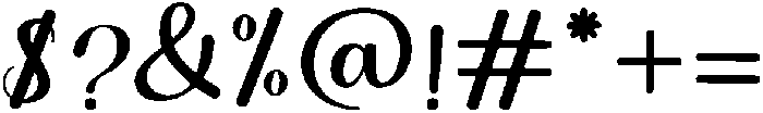 Disney otf (400) Font OTHER CHARS
