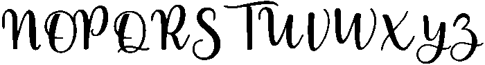 Disney otf (400) Font UPPERCASE