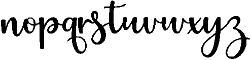 Disney otf (400) Font LOWERCASE