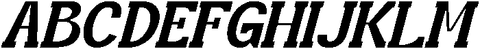 Disparities Expanded Light Italic otf (300) Font UPPERCASE