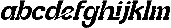 Disparities Expanded Light Italic otf (300) FONT