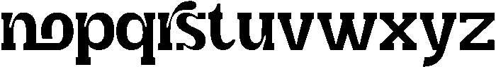 Disparities Expanded Light otf (300) Font LOWERCASE