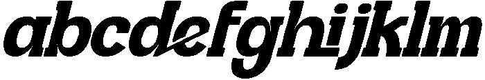 Disparities Expanded Regular Italic otf (400) FONT
