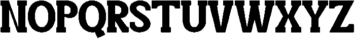 Disparities Expanded Regular otf (400) Font UPPERCASE