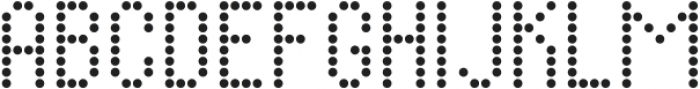 Display Dots Four Sans ttf (400) Font LOWERCASE