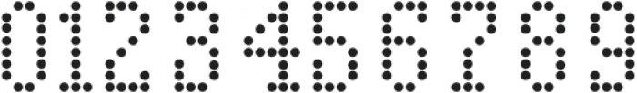 Display Dots Four Serif ttf (400) Font OTHER CHARS