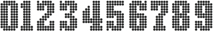 Display Dots Three Serif ttf (400) Font OTHER CHARS