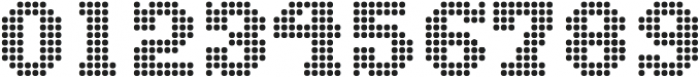 Display Dots Two Serif ttf (400) Font OTHER CHARS