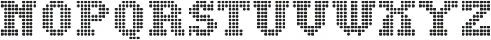 Display Dots Two Serif ttf (400) Font UPPERCASE