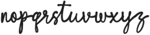 Distant Memories otf (400) Font LOWERCASE