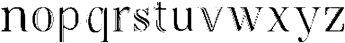 Distela Grace Regular otf (400) Font LOWERCASE