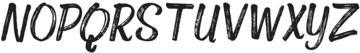 Diston Brush Regular otf (400) Font UPPERCASE