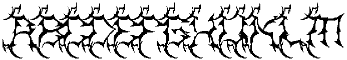 Distorsica otf (400) Font UPPERCASE