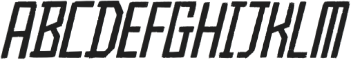 Distress Marker Italic otf (400) Font UPPERCASE
