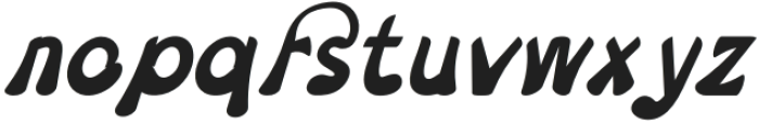 Ditmos Italic otf (400) Font LOWERCASE