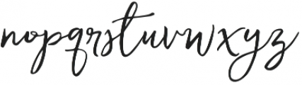 Ditto otf (400) Font LOWERCASE