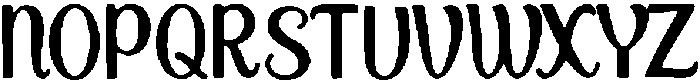 Ditu ttf (400) Font UPPERCASE