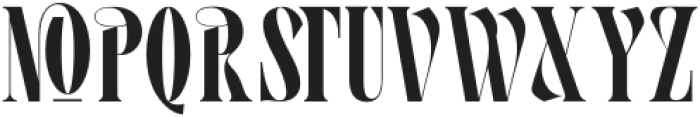 distingué Alternate otf (400) Font UPPERCASE
